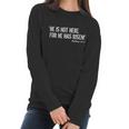 He Is Not Here For He Has Risen Matthew 286 Jesus Women Long Sleeve Tshirt