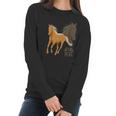 Palomino Horse Because Blonde Have More Fun Women Long Sleeve Tshirt