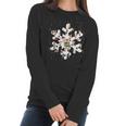 Peanuts Snowflakes Christmas Shirt Women Long Sleeve Tshirt