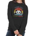 Please Stay 6 Feet Away Panda Social Distancing Women Long Sleeve Tshirt