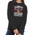 Proud Daughter Of A Vietnam Veteran Patriotic Family Women Long Sleeve Tshirt