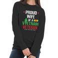 Proud Wife Vietnam Veteran Gift Veterans Day War Gift Graphic Design Printed Casual Daily Basic Women Long Sleeve Tshirt