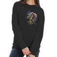 Psychedelic Magic Mushroom Smoking A Human Women Long Sleeve Tshirt