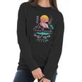 Riot Society Japan Flamingo Women Long Sleeve Tshirt