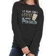 I Run On Coffee And Insulin Shirt Women Long Sleeve Tshirt