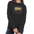 Sacred Heart And Immaculate Heart Picture Jesus And Mary Women Long Sleeve Tshirt