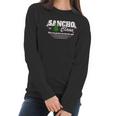 Sancho Claus Funny Christmas Women Long Sleeve Tshirt