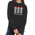 Santa Claws White Claw Hard Seltzer Christmas Shirt Women Long Sleeve Tshirt