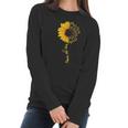 Share The Love Sunflower Sign Language Women Long Sleeve Tshirt