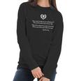 Skye Boat Song Thistle Heart Missy Fit Ladies Women Long Sleeve Tshirt