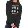 Spread Kindness Not Germs Llama Wrong Social Distancing Women Long Sleeve Tshirt