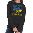 Stop Putin Stop War Stand With Ukraine Free Ukraine Support Men Women T-Shirt Graphic Print Casual Unisex Tee Women Long Sleeve Tshirt