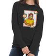 Super Mario Daisy Flowers Poster Graphic Women Long Sleeve Tshirt