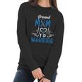 T1d Proud Mom Diabetes Awareness Type 1 Insulin Pancreas Gift Graphic Design Printed Casual Daily Basic Women Long Sleeve Tshirt