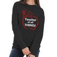 Teacher Of All Things Apple Logo Women Long Sleeve Tshirt