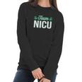 Team Nicu Cute Neonatal Intensive Care Unit Nurse Women Long Sleeve Tshirt