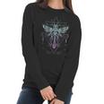 Vaporwave Japanese Dragonfly Pagan Occult Pastel Goth Women Long Sleeve Tshirt