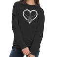 Vietnam War Veteran Daughter Son Heart Military Soldier Vet Women Long Sleeve Tshirt