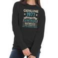 Vintage 1977 44Th Birthday Gift 44 Years Old Men Women Women Long Sleeve Tshirt