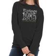 Womens Vintage 1985 Tee - 36 Years Old 1985 36Th Birthday Gift V-Neck Women Long Sleeve Tshirt