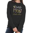 Vintage 1989 Tee 32 Years Old Sunflowers Floral 32Nd Birthday Women Long Sleeve Tshirt