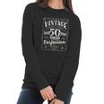 Vintage 50Th Birthday For Him 1971 Aged To Perfection Women Long Sleeve Tshirt