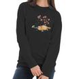 Vintage Platypus Japanese Cherry Blossom Flower Sakura Women Long Sleeve Tshirt