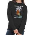 I Wanna Be The One Who Has A Beer With Daryl Funny Bigfoot Women Long Sleeve Tshirt