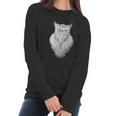 White Owl Women Long Sleeve Tshirt