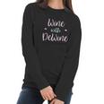 Wine With Dewine Its 2 Oclock Somewhere Women Long Sleeve Tshirt