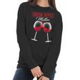 Wine Drunk Wives Matter Tees Funny Alcohol Women Gifts Women Long Sleeve Tshirt