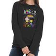 In A World Where You Can Be Anything Be Kind Lgbt Pride Snoopy Shirt Women Long Sleeve Tshirt