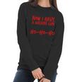 Xmas Now I Have A Machine Gun Ho-Ho-Ho Christmas Women Long Sleeve Tshirt