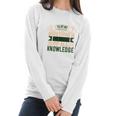 The Art And Science Of Asking Questions Is The Source Of All Knowledge Women Long Sleeve Tshirt