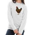 Barnevelder Hen Chicken Lover Women Long Sleeve Tshirt