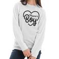 Creeper Mamas Boy Cute Funny Sarcastic Shower Baby Women Long Sleeve Tshirt