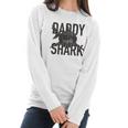 Daddy Shark Black Graphic Best Christmas Gifts For Dad Women Long Sleeve Tshirt