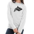 Daddy Shark Mommy Shark Dad Birthday Gifts Women Long Sleeve Tshirt