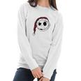 Disney Nightmare Before Christmas Snowflake Women Long Sleeve Tshirt