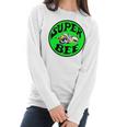 Dodge Super Bee 2 Graphic Design Printed Casual Daily Basic Women Long Sleeve Tshirt