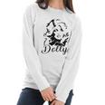 Dolly Graphic Women Vintage Dolly Country Music For Band Music Lovers Women Long Sleeve Tshirt