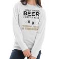 I Only Drink Beer 3 Days A Week Awesome 2022 Gift Women Long Sleeve Tshirt