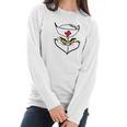 Grinch Nurse Christmas Shirt Women Long Sleeve Tshirt