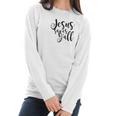 Jesus Saves Yall Southern Christian Womens Women Long Sleeve Tshirt