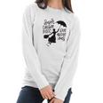 Mary Poppins Music Women Supercalifragilisticexpialidocious Girls Women Long Sleeve Tshirt