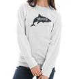 Mommy Shark Mom Gift Mothers Day Women Long Sleeve Tshirt