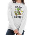 Nintendo Super Mario Yoshi Stars First Coffee Women Long Sleeve Tshirt