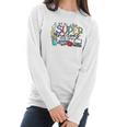 Not All Superheros Wear Capes Teacher Women Long Sleeve Tshirt