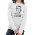 Permission To Say Cock James May Women Long Sleeve Tshirt