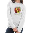 Pikachu And Deadpool In A World Where You Can Be Anything Be Kind Women Long Sleeve Tshirt